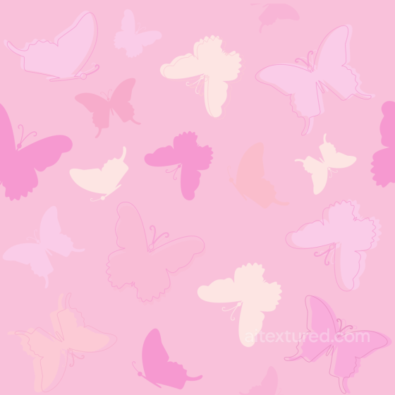 Baby Girl Texture of Soft Pastel Pink Butterfly Pattern Fabric Baby girl texture preview