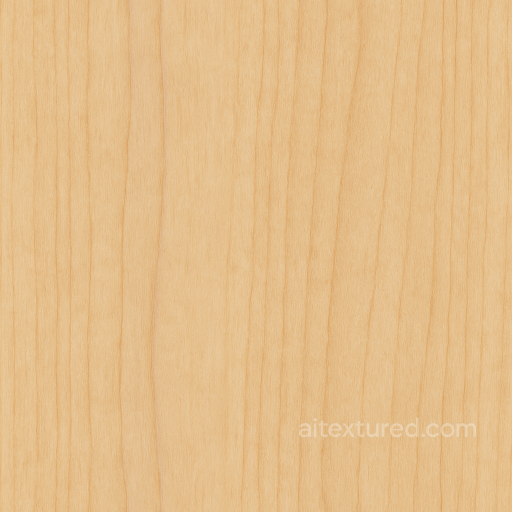 Birch Wood With Straight Grain And Satin Finish seamless Furniture wood PBR texture