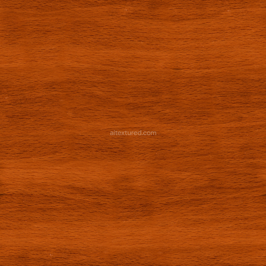 Seamless wood texture with rich brown color and fine grain