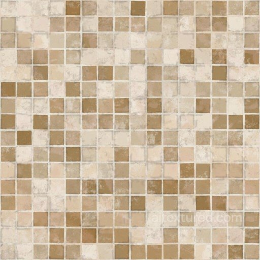 Tiny Brown and White Wall Tiles | Free PBR seamless Marble PBR texture