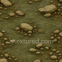 seamless Ancient River Seamless Texture texture 8k free download PBR