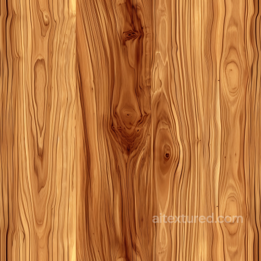 Pine Wood PBR Texture Featuring Natural Knotted Grain seamless Wood PBR texture