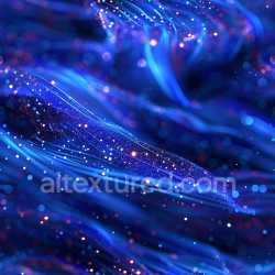 seamless Seamless 3D PBR Texture Featuring Flowing Blue Glossy Surfaces and Luminous Particles texture 8k free download PBR