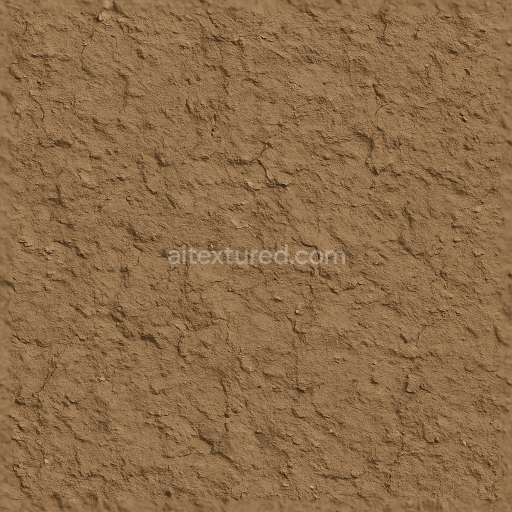 Seamless 3d texture pbr 8k muddy deposit surface with mud compaction and mineral content