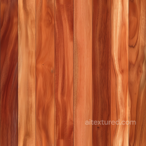 Cherry Wood Floor PBR Texture with Warm Natural Grain and Knots seamless Wood PBR texture