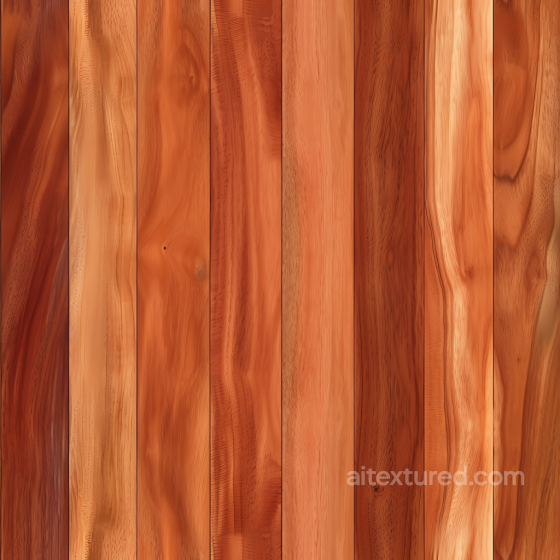 Cherry Wood Floor PBR Texture with Warm Natural Grain and Knots Wood texture preview