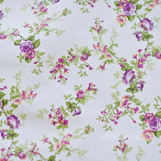 Wild Flower Texture of Purple Wildflower Patterned Fabric Wild Flower texture preview