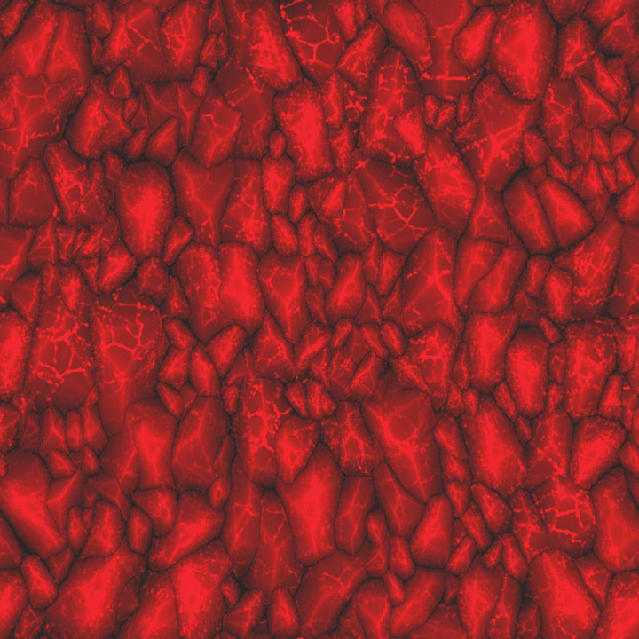 Red Crystal Ground seamless PBR texture preview