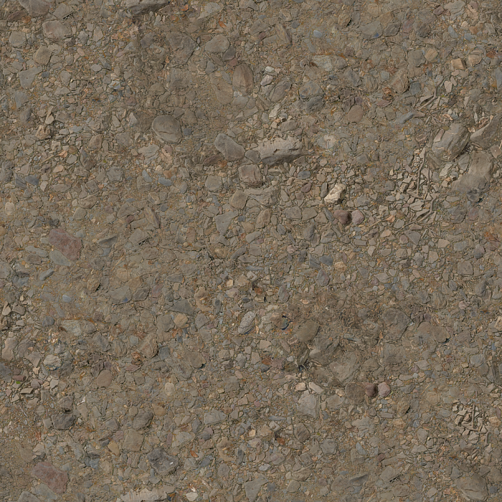 Rock Pebbles River - Pebbles River Pathway Rough Uneven Stones seamless PBR texture preview