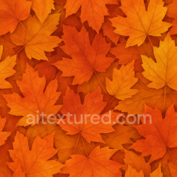 seamless Synthetic Autumn Leaves Texture Seamless 1024X1024 texture 1024x1024 free download PBR
