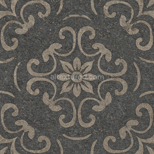 Decorative Weathered Asphalt Texture Seamless 1024X1024