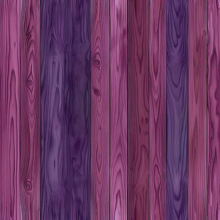 Wood Featuring Purple Stained Vertical Planks with Distinct Grain and K… seamless PBR texture preview