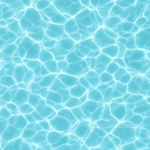 Bright Water Seamless Texture seamless Water PBR texture