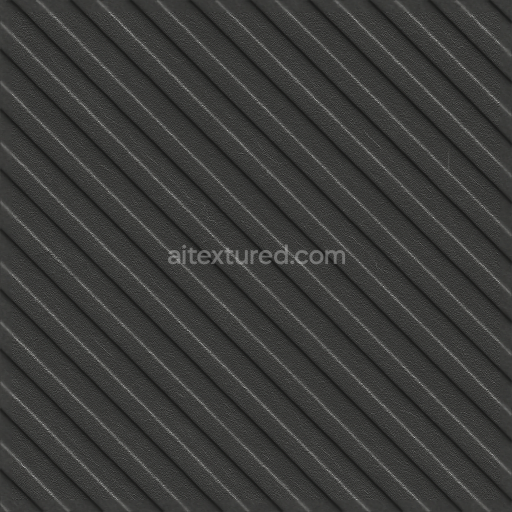 Seamless 3d texture pbr 8k tactile plate with tactile ridges and powder coated charcoal black surface