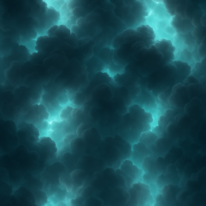 Glowing Storm Cloud seamless PBR texture preview