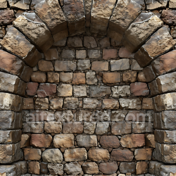 seamless Seamless 3D PBR Weathered Stone Wall Texture with Detailed Cracks and Earthy Tones texture 8k free download PBR