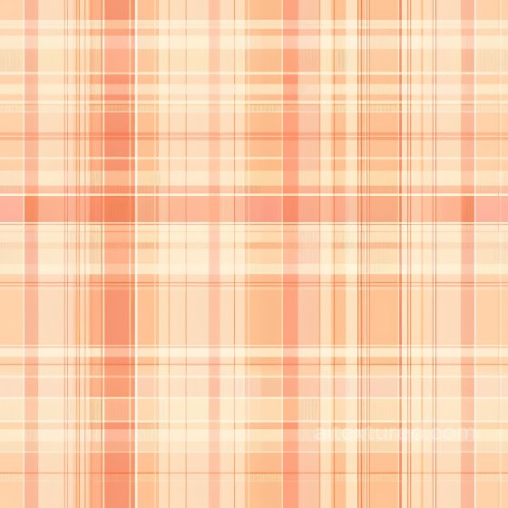 Plaid Patterned Translucent Metal PBR Texture in Soft Orange Tones Plaid texture preview