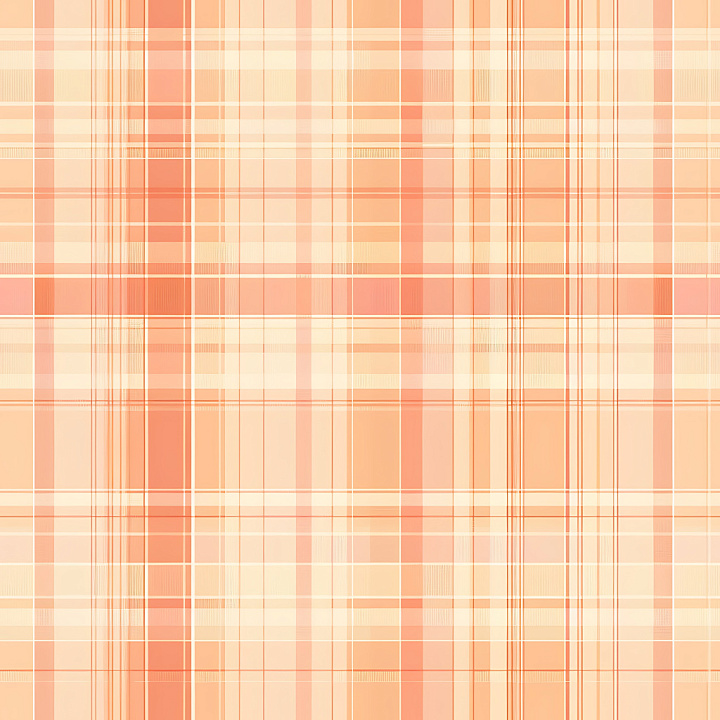 Plaid Patterned Translucent Metal in Soft Orange Tones seamless PBR texture preview