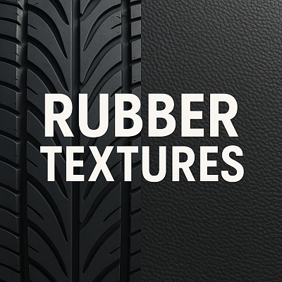 Rubber Seamless Textures – Complete PBR Guide for 3D, Games, and Architecture