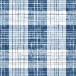 seamless Seamless 3D PBR Texture of Blue and White Plaid Fabric with Woven Grid Pattern texture 8k free download PBR
