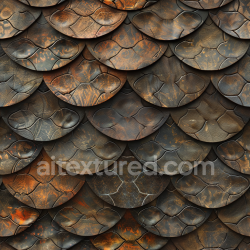 seamless Seamless 3D PBR Aged Scaled Leather Texture with Patina and Distress texture 8k free download PBR