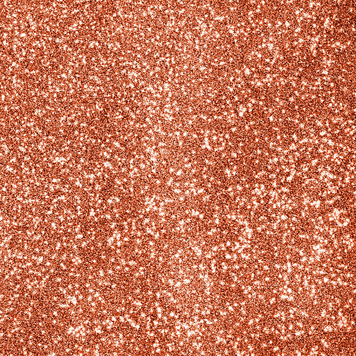 Glitter in Sparkling Copper Rose Gold Tone seamless PBR texture preview