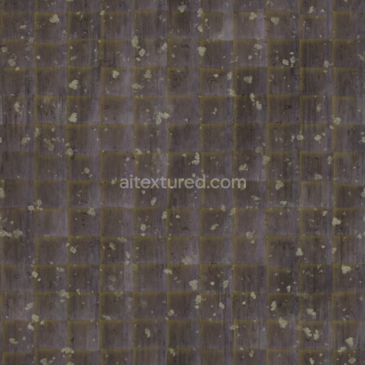 Roof Tile Seamless Pbr Texture Brick Pattern