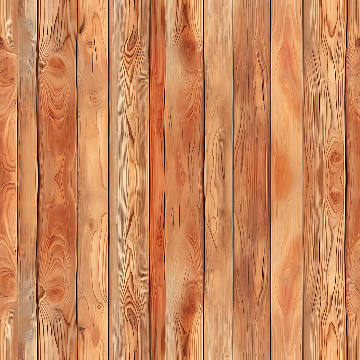 Pine Wood Floor Featuring Natural Knots and Warm Tones seamless PBR texture preview