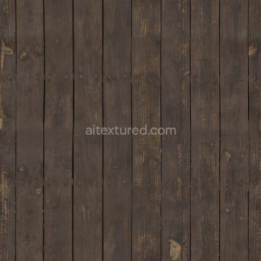 Wooden Bridge Planks — Planks Old Weathered Old Weathered Worn — PBR seamless 3D texture