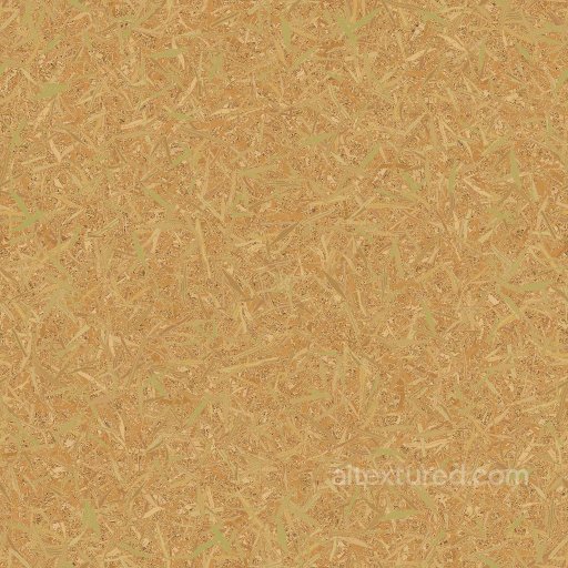 Dry Straw Grass / Hay Texture | Free PBR seamless Ground surface PBR texture