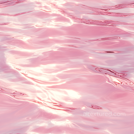 Pink Stylized Water Seamless Texture with Soft Wave Patterns Water texture preview