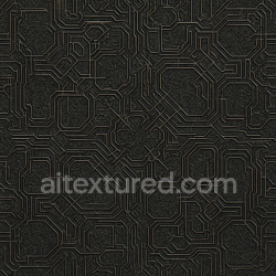 seamless Ornate Techno Grid Texture Seamless 1024X1024 texture 1024x1024 free download PBR