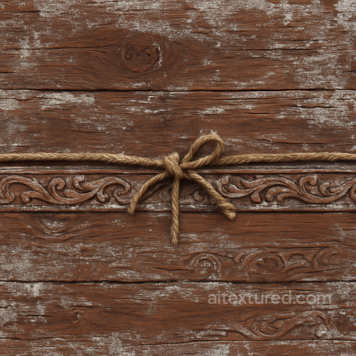 Rustic Twine Weathered Wood Wood Grain Surface seamless Merry christmas PBR texture
