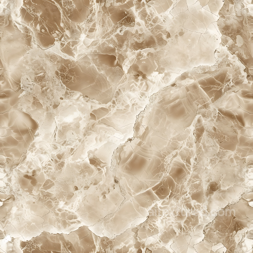 Cappuccino Natural Marble PBR Texture with Subtle Veins and Glossy Finish seamless Marble PBR texture