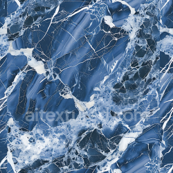 seamless Seamless Blue Savoy Marble 3D PBR Texture with Natural Veining texture 8k free download PBR