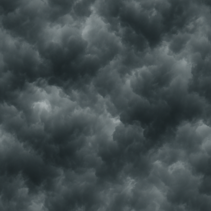 Heavy Storm Cloud seamless PBR texture preview