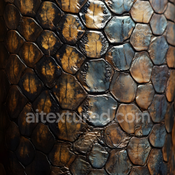 seamless Seamless 3D PBR Reptilian Skin Texture with Glossy Scales and Organic Patterns texture 8k free download PBR