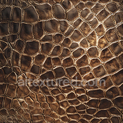 seamless Seamless 3D Distressed Brown Crocodile Leather PBR Texture with Natural Grain and Shine texture 8k free download PBR