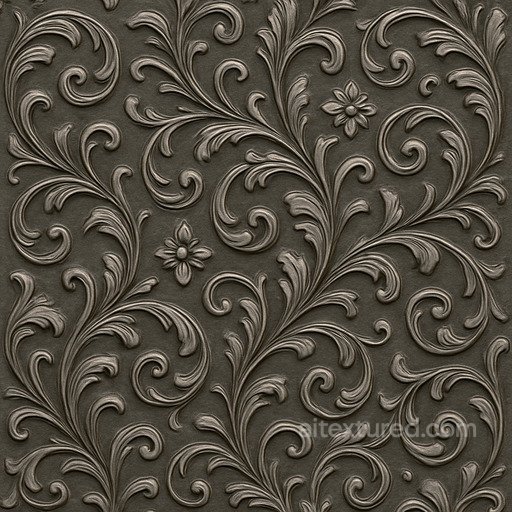Decorative Metal Seamless Texture seamless Basic-materials PBR texture