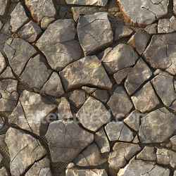 seamless Seamless 3D Weathered Cracked Stone Ground PBR Texture with Natural Erosion texture 8k free download PBR