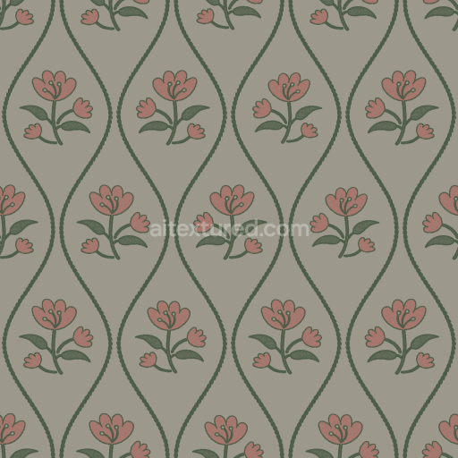 Embroidery Fabric — Seamless PBR Texture