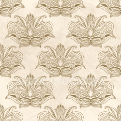 seamless Seamless 3D PBR Floral Pattern Texture with Ornate Beige Motifs texture 8k free download PBR