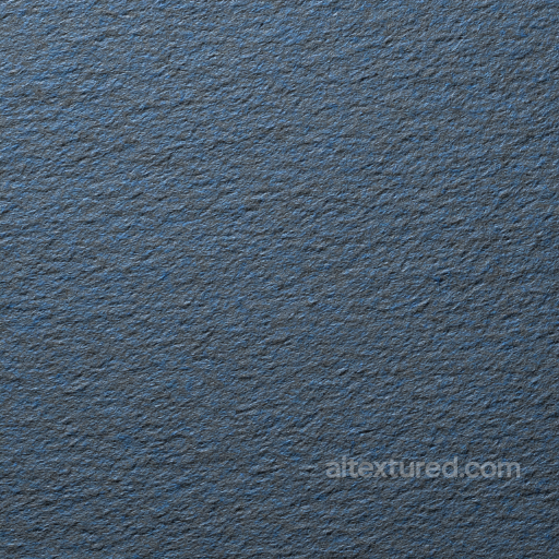 Felt PBR Texture with Dense Blue Wool Surface and Fine Fibrous Grain seamless Felt PBR texture