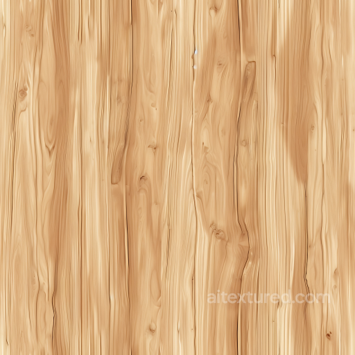 Light Pine Wood Planks Seamless Texture with Natural Grain and Knots seamless Wood PBR texture