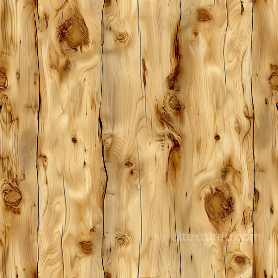 Knotted Pine Wood Planks Texture with Warm Natural Grain Wood texture preview