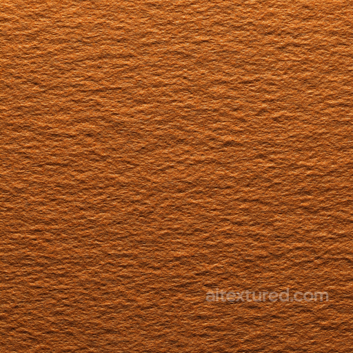 Felt PBR Texture Featuring Dense Soft Brown Fibers with Matte Finish seamless Felt PBR texture