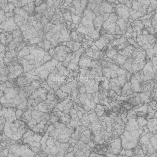 White Marble Texture with Black Cracks | Free PBR