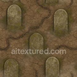seamless Seamless 3d texture pbr 8k weathered tombstone and graveyard dirt Halloween texture 8k free download PBR
