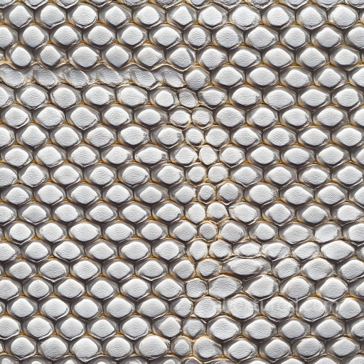 Reptilian Skin Texture With Raised, Detailed Scale Pattern And Natural Skin Microstructure seamless Skin PBR texture
