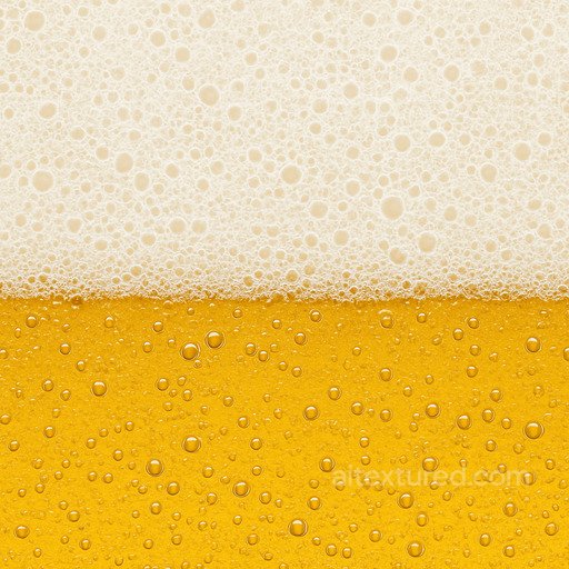 Beer Foam Seamless Texture seamless Foam PBR texture